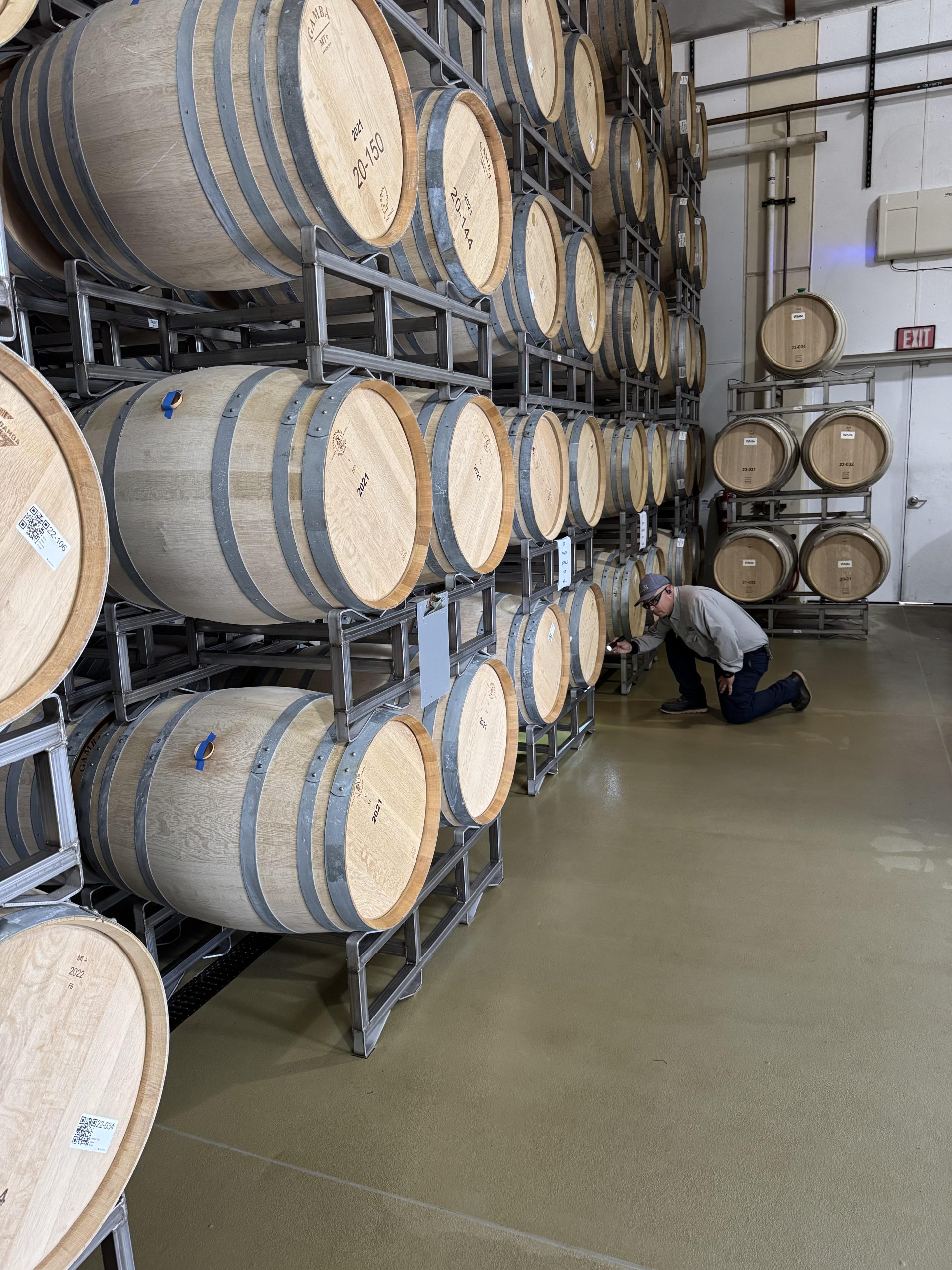 pest control in a commercial winery